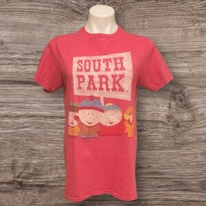 South Park Size Small Red Character Graphic Tshirt